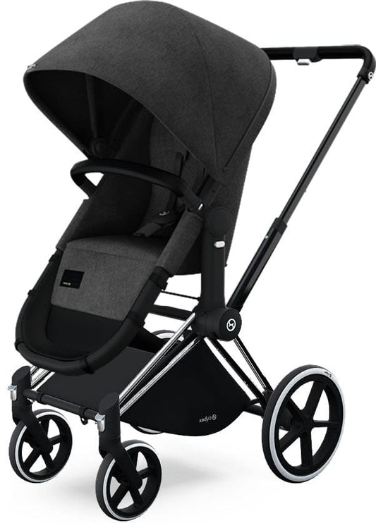 Cybex Priam 2-in-1 Trekking Stroller - Black Beauty - CBXPRLTTREKBB