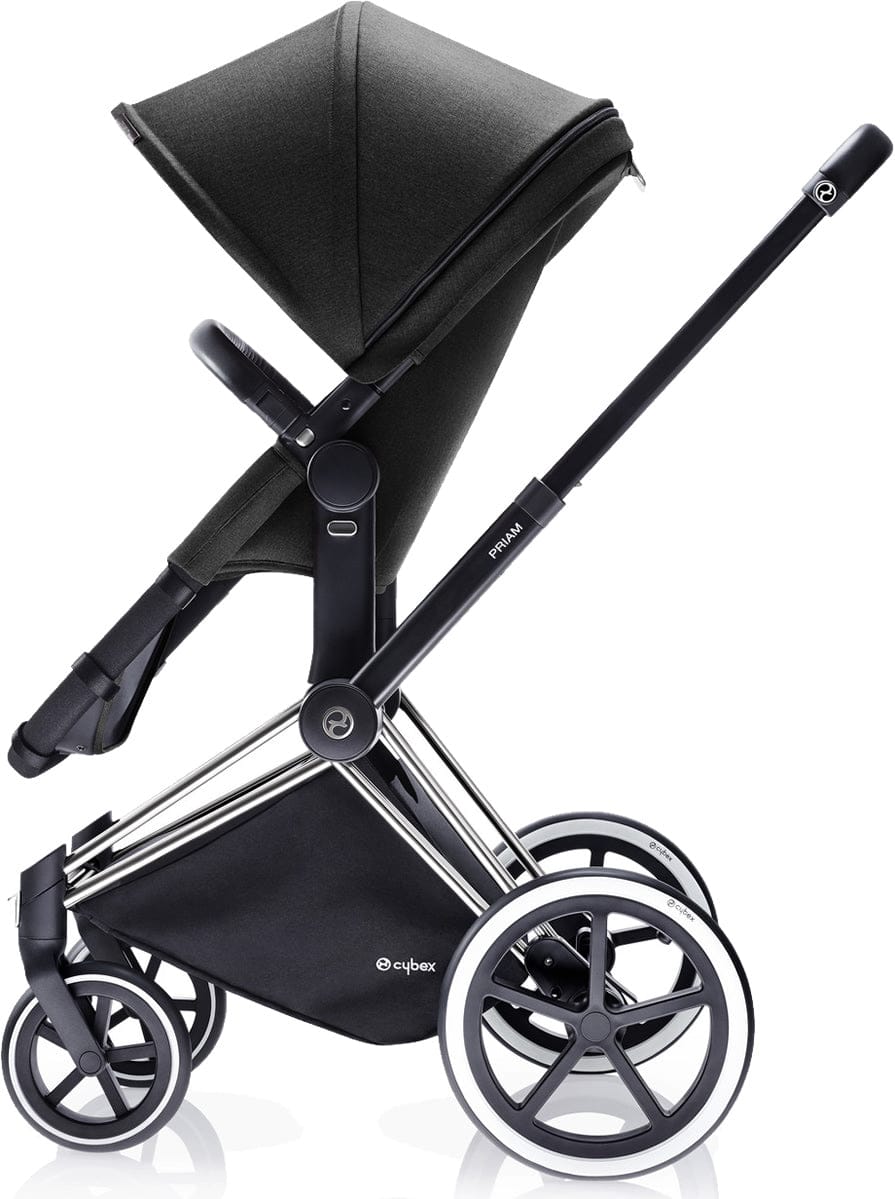 Cybex Priam 2-in-1 Trekking Stroller - Black Beauty - CBXPRLTTREKBB