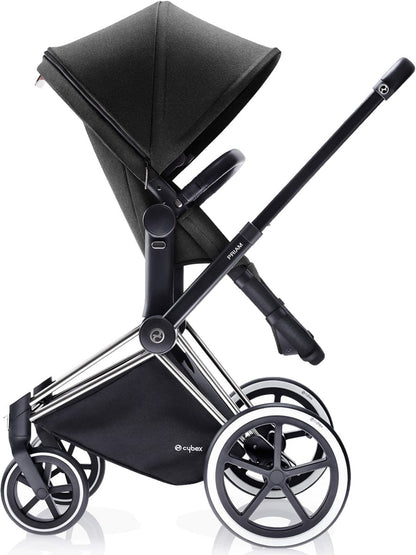 Cybex Priam 2-in-1 Trekking Stroller - Black Beauty - CBXPRLTTREKBB