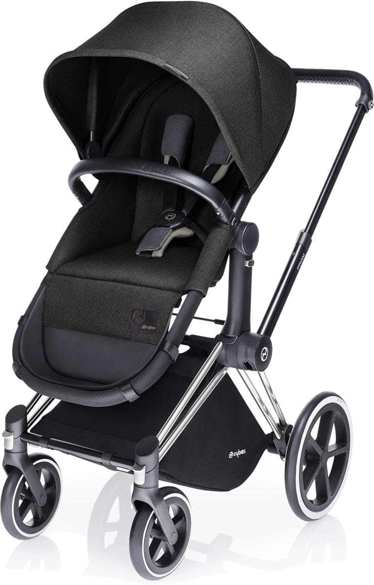 Cybex Priam 2-in-1 Trekking Stroller - Black Beauty - CBXPRLTTREKBB