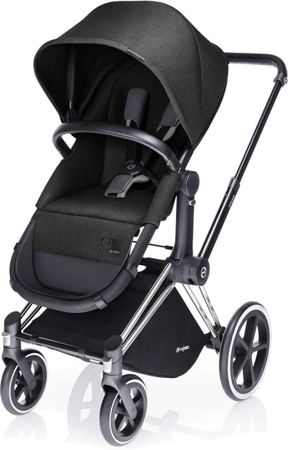 Cybex Priam 2-in-1 Trekking Stroller - Black Beauty - CBXPRLTTREKBB