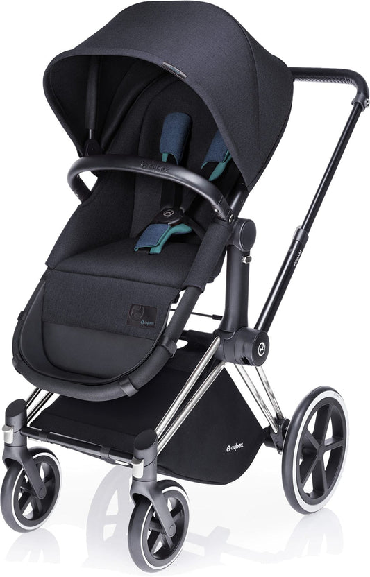 Cybex Priam 2-in-1 Trekking Stroller - True Blue - CBXPRLTTREKTB