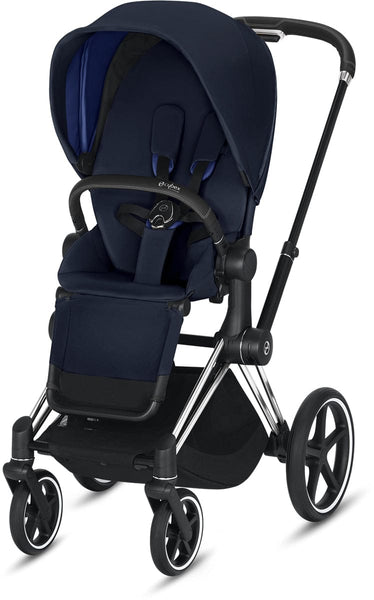 Cybex Priam 3 Stroller Chrome Black / Indigo Blue