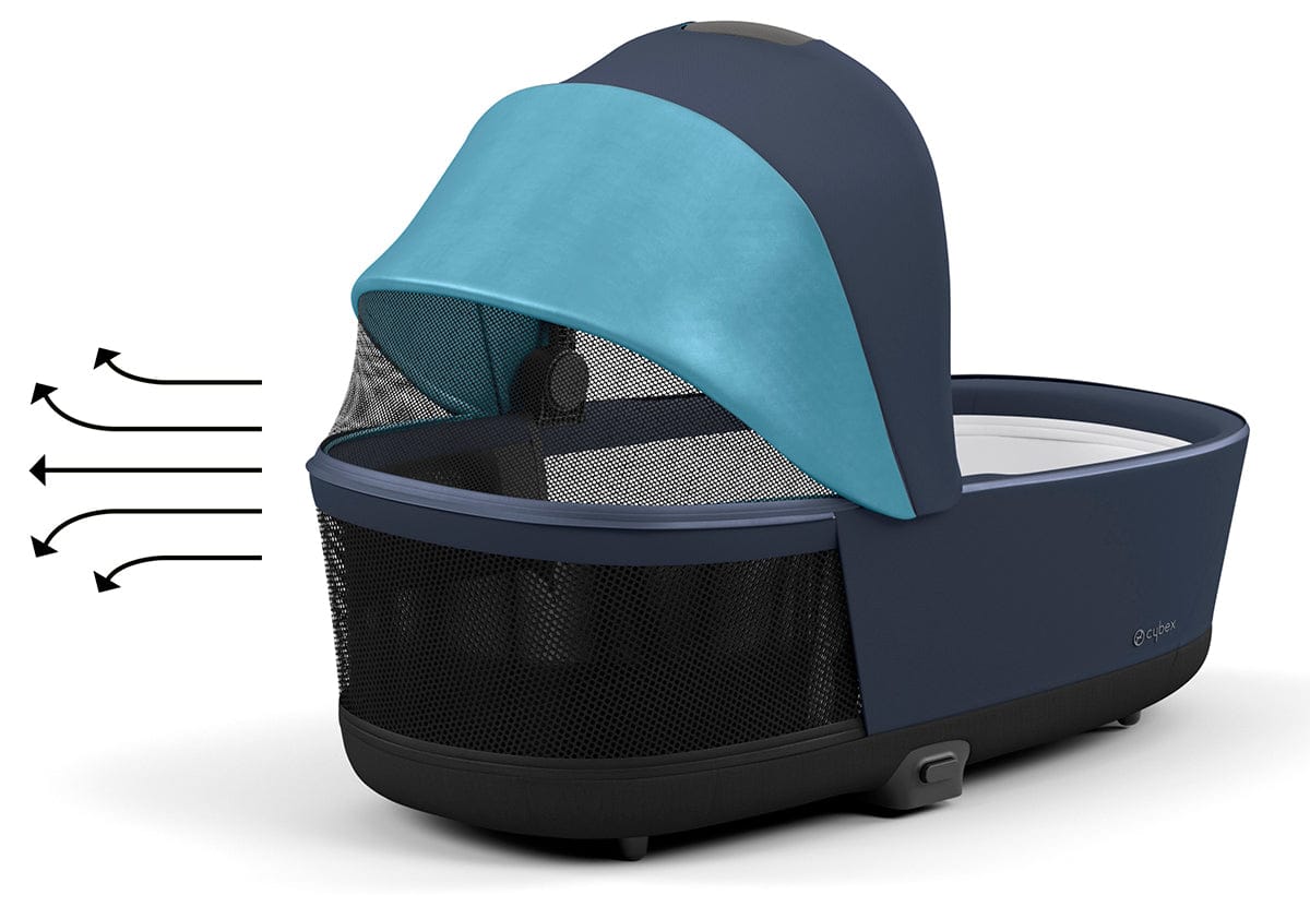 Cybex Priam 4 / ePriam 2 Lux Carry Cot - Conscious Dark Navy - 521003987