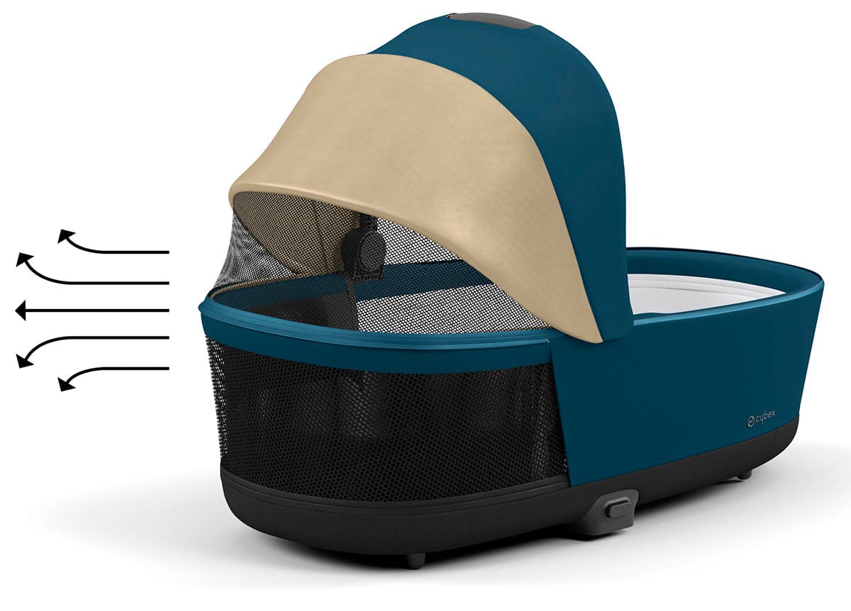 Cybex Priam 4 / ePriam 2 Lux Carry Cot - Mountain Blue - 521003971