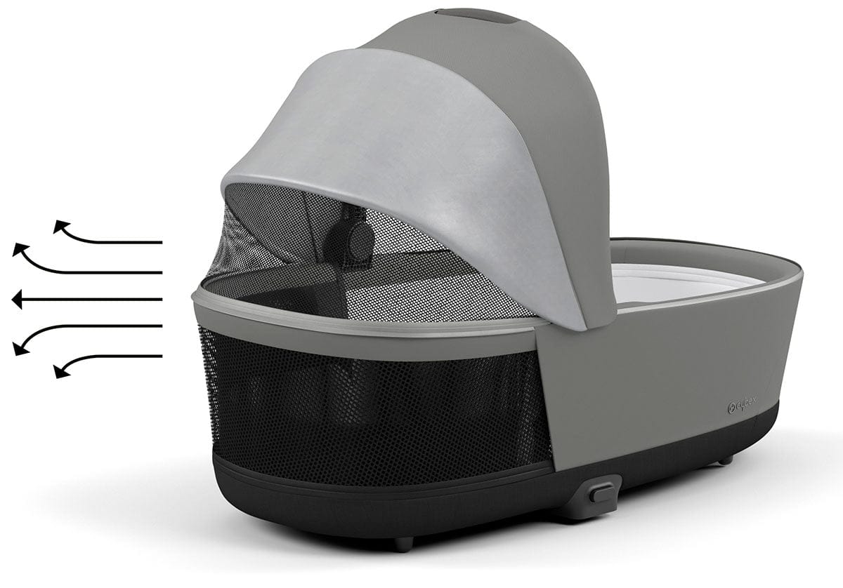Cybex Priam 4 / ePriam 2 Lux Carry Cot - Soho Grey - 521003979