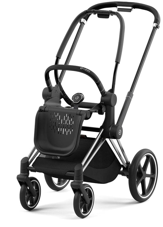Cybex Priam 4 Stroller Frame - Chrome / Black - 521003935