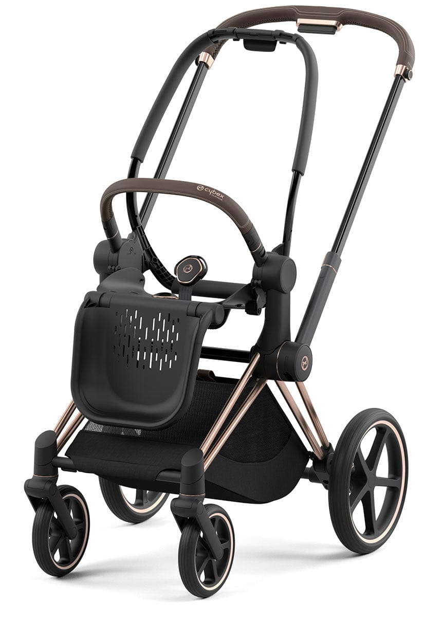 Cybex Priam 4 Stroller Frame - Rose Gold / Brown – Albee Baby