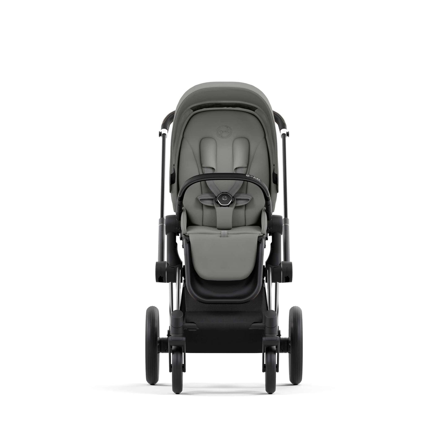 Cybex Priam 4 Stroller (One Box)- Chrome / Black / Mirage Grey - 523001571