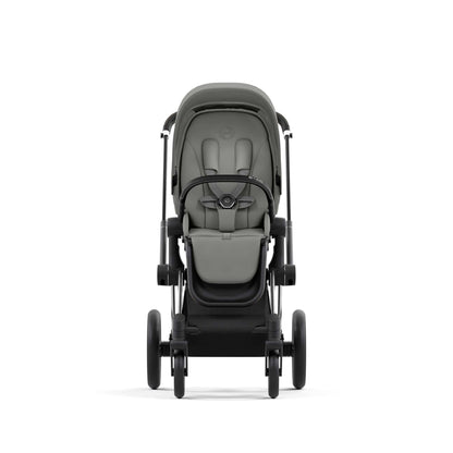 Cybex Priam 4 Stroller (One Box)- Chrome / Black / Mirage Grey - 523001571