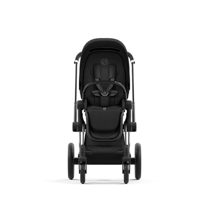 Cybex Priam 4 Stroller (One Box) - Chrome / Black / Sepia Black - 523001595