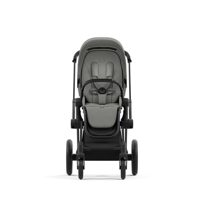 Cybex Priam 4 Stroller (One Box) - Matte Black / Mirage Grey - 523001597