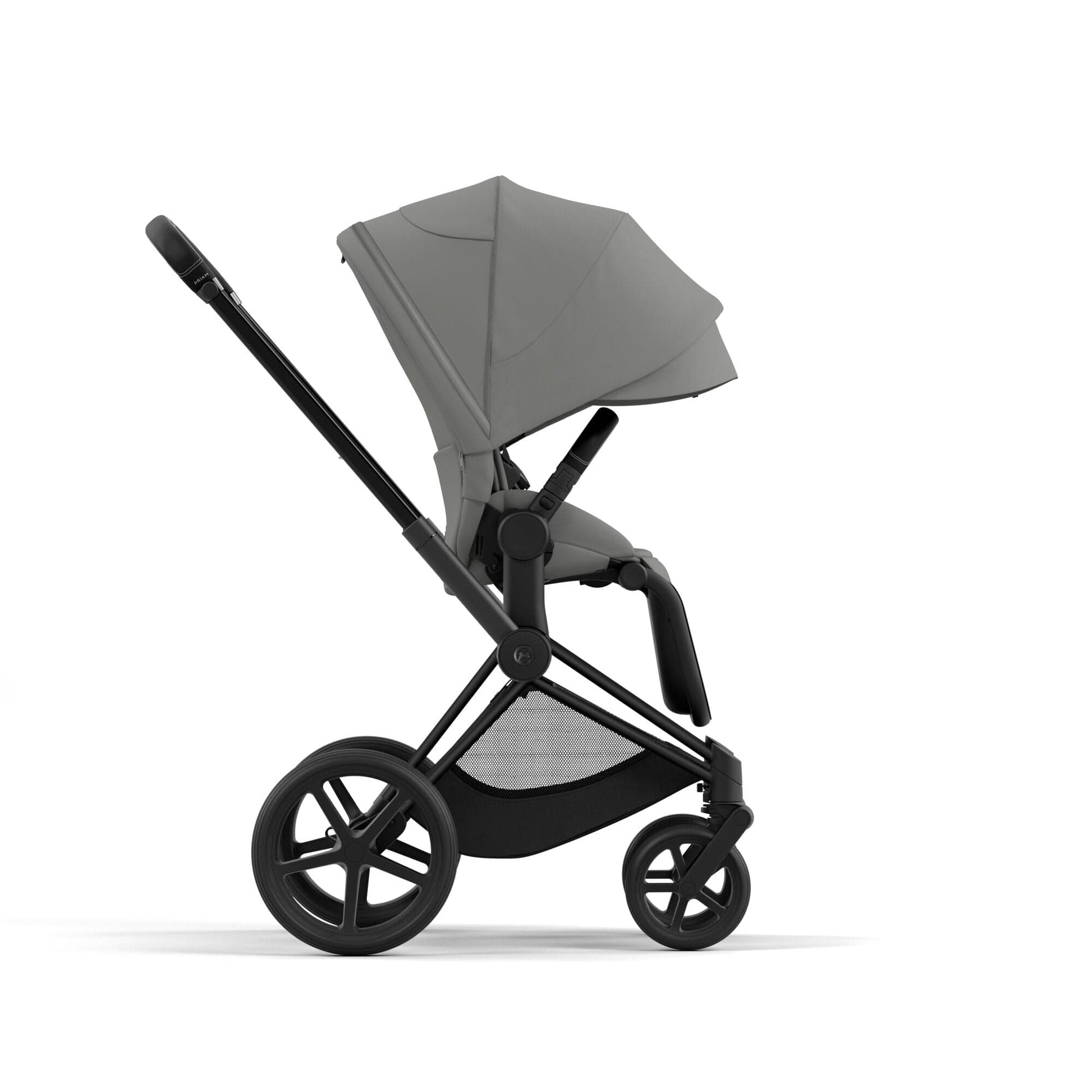 Priam 4 Stroller Matte Black Mirage Grey