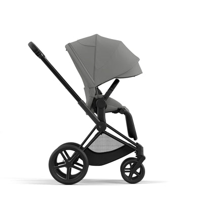 Cybex Priam 4 Stroller (One Box) - Matte Black / Mirage Grey - 523001597