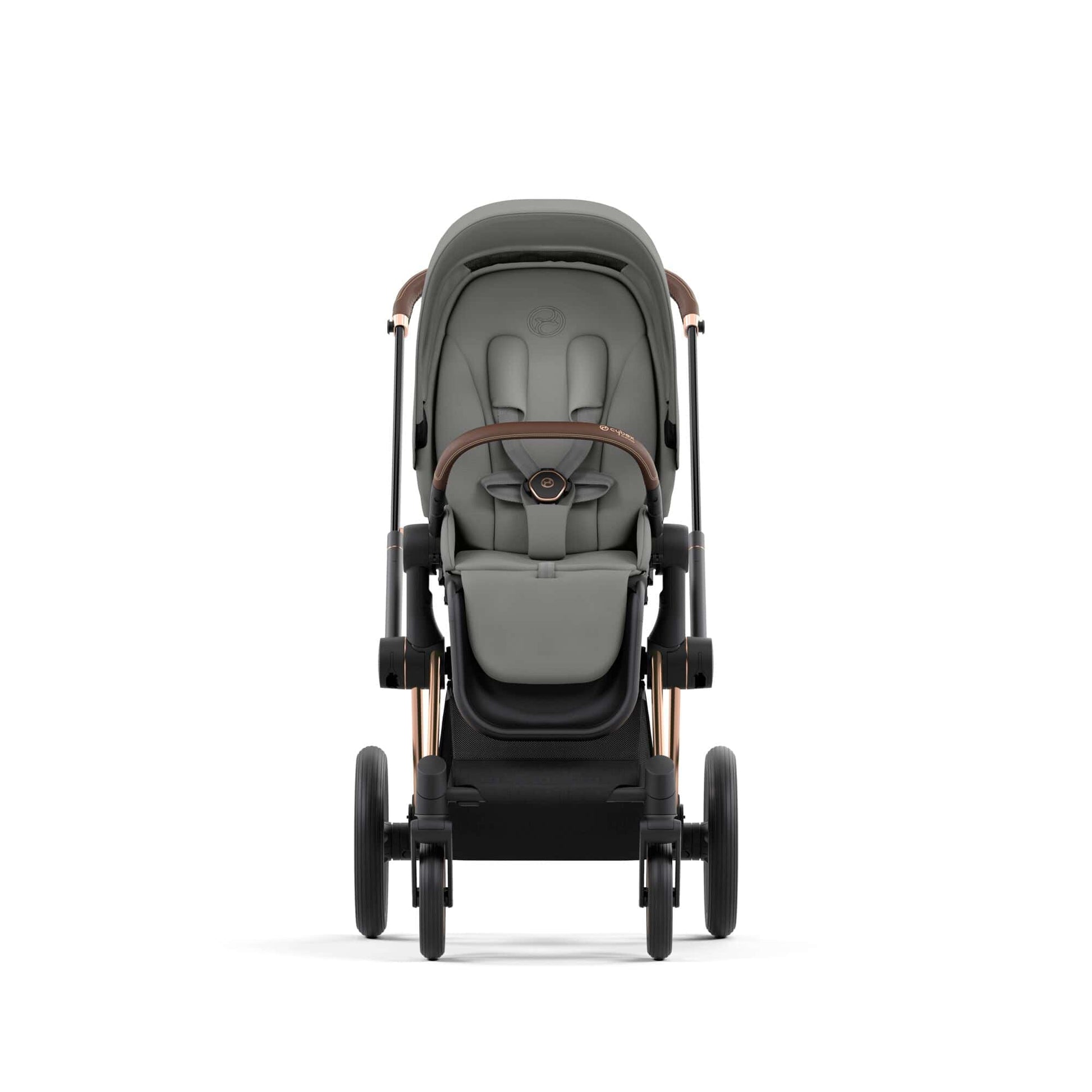 Cybex Priam 4 Stroller (One Box) - Rose Gold / Mirage Grey - 523001599
