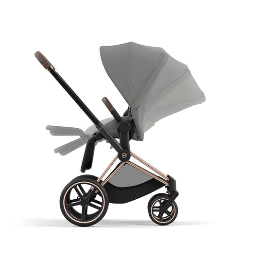 Cybex Priam 4 Stroller (One Box) - Rose Gold / Mirage Grey - 523001599