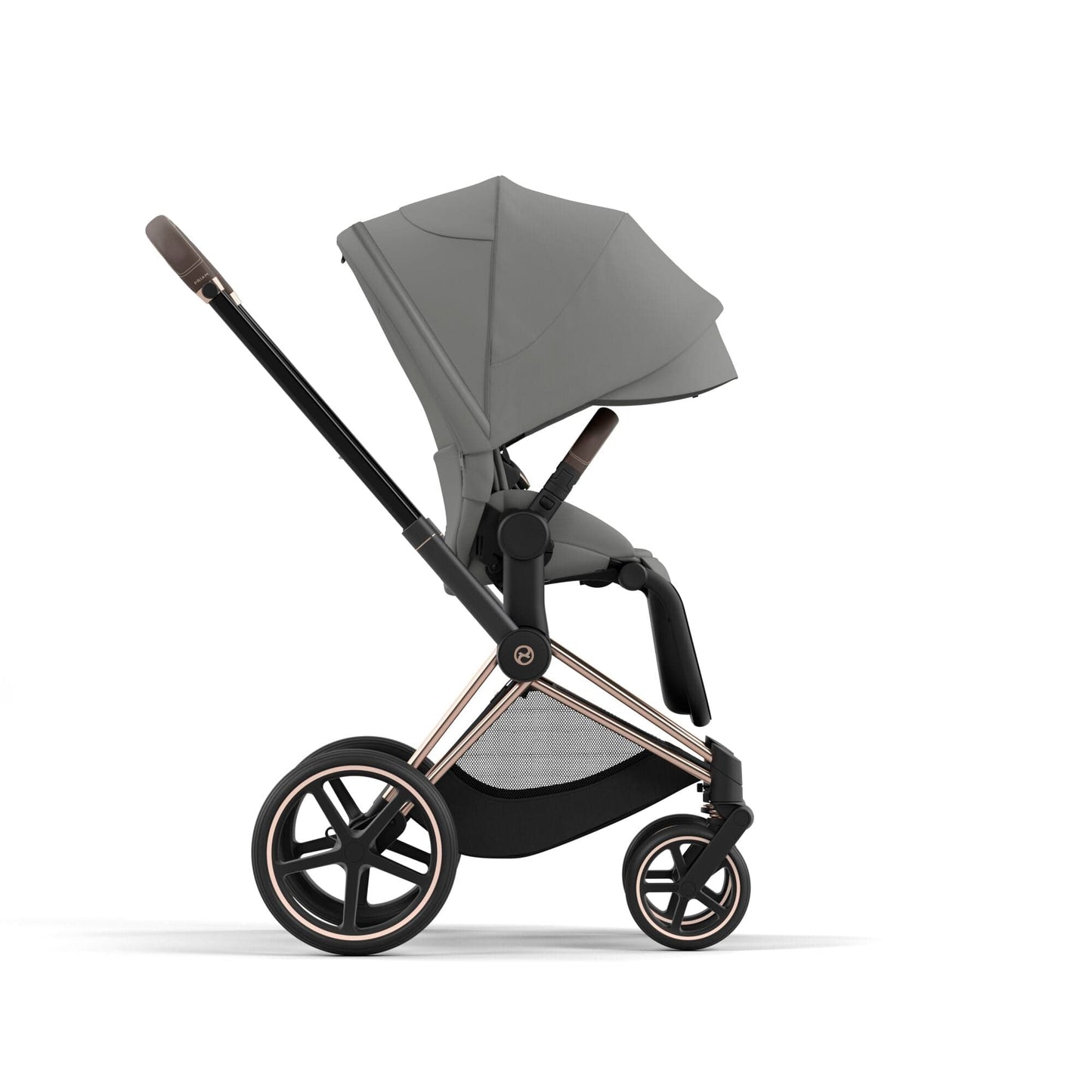 Cybex Priam 4 Stroller (One Box) - Rose Gold / Mirage Grey - 523001599