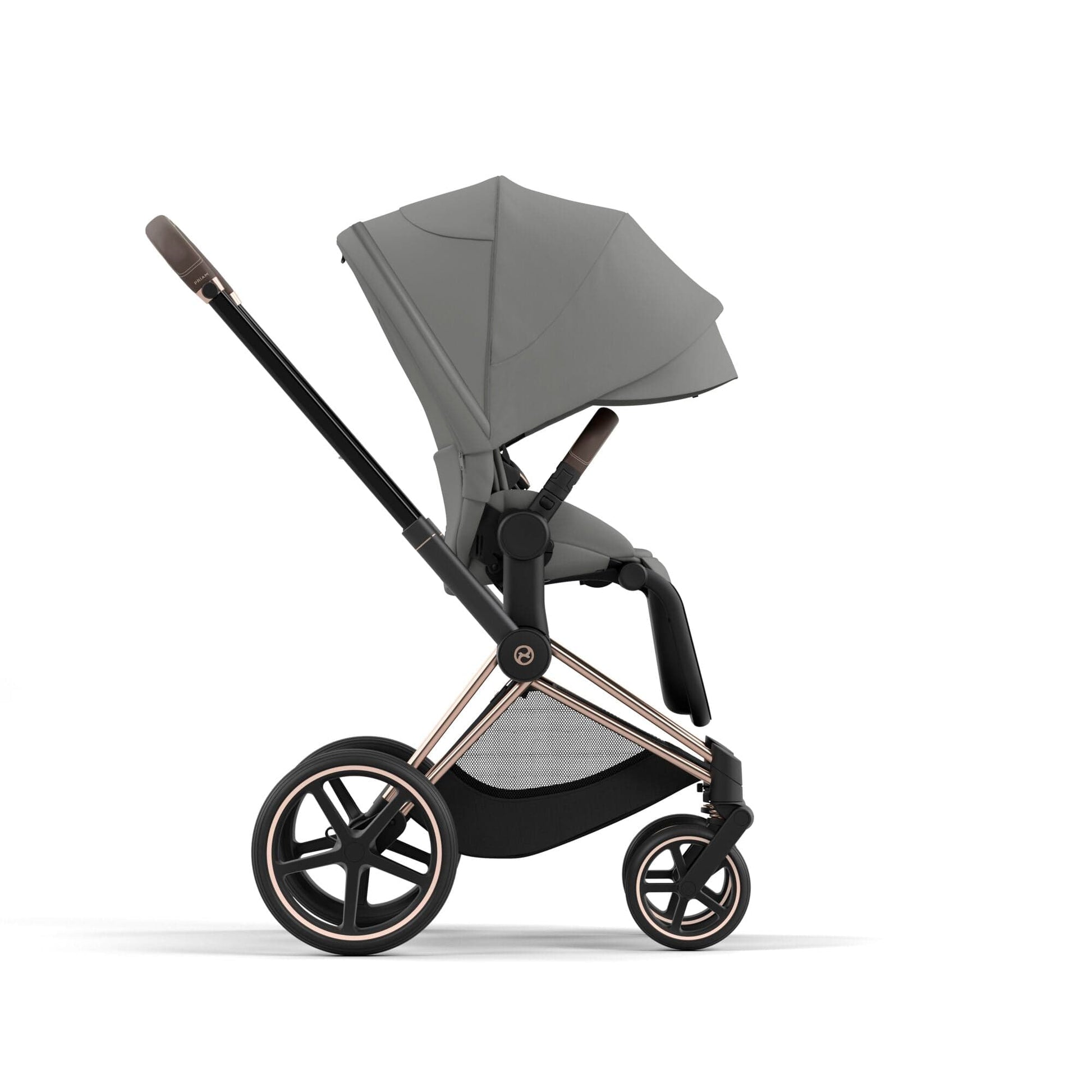 Cybex Priam 4 Stroller (One Box) - Rose Gold / Mirage Grey - 523001599