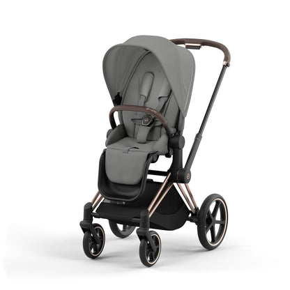 Cybex Priam 4 Stroller (One Box) - Rose Gold / Mirage Grey - 523001599