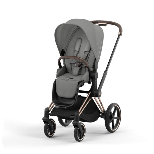 Cybex Priam 4 Stroller (One Box) - Rose Gold / Mirage Grey - 523001599