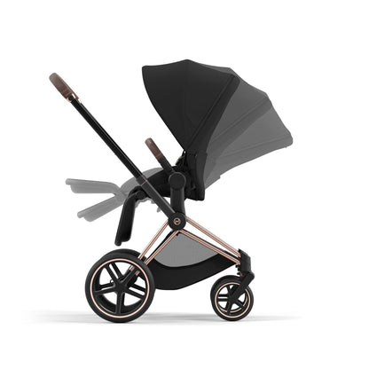 Cybex Priam 4 Stroller (One Box) - Rose Gold / Sepia Black - 523001593