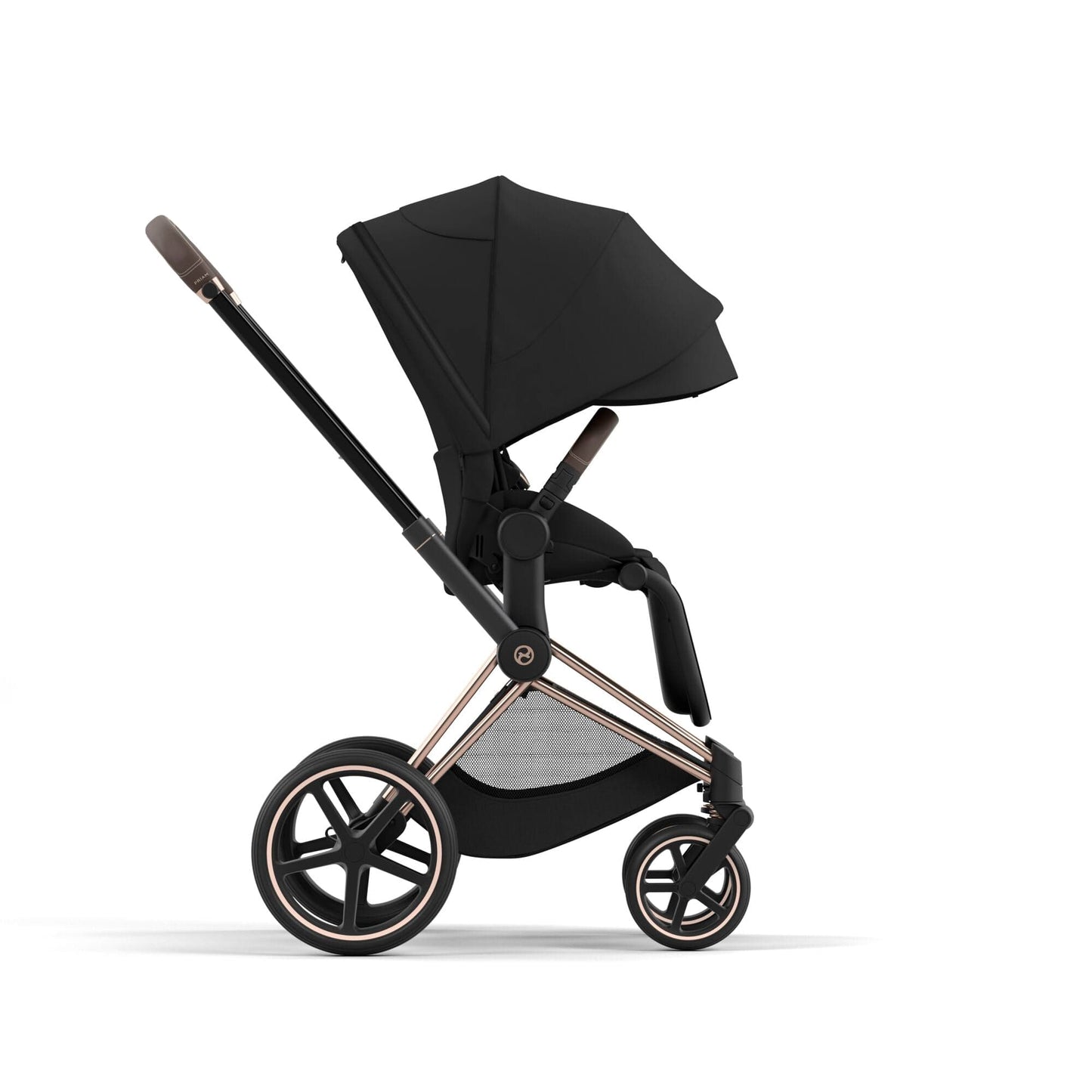 Cybex Priam 4 Stroller (One Box) - Rose Gold / Sepia Black - 523001593