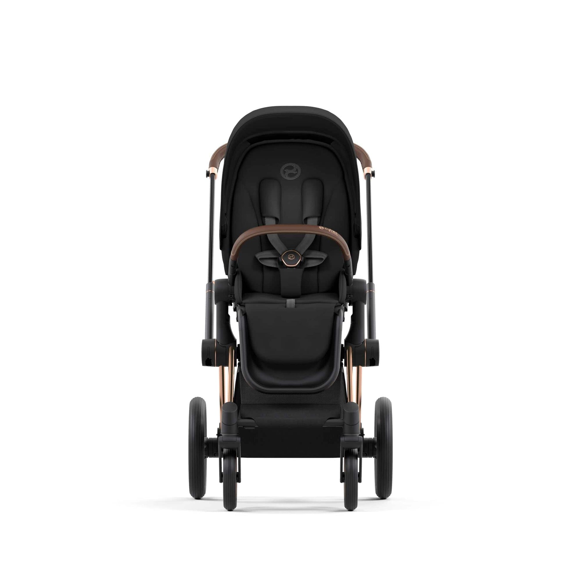 Cybex Priam 4 Stroller (One Box) - Rose Gold / Sepia Black - 523001593