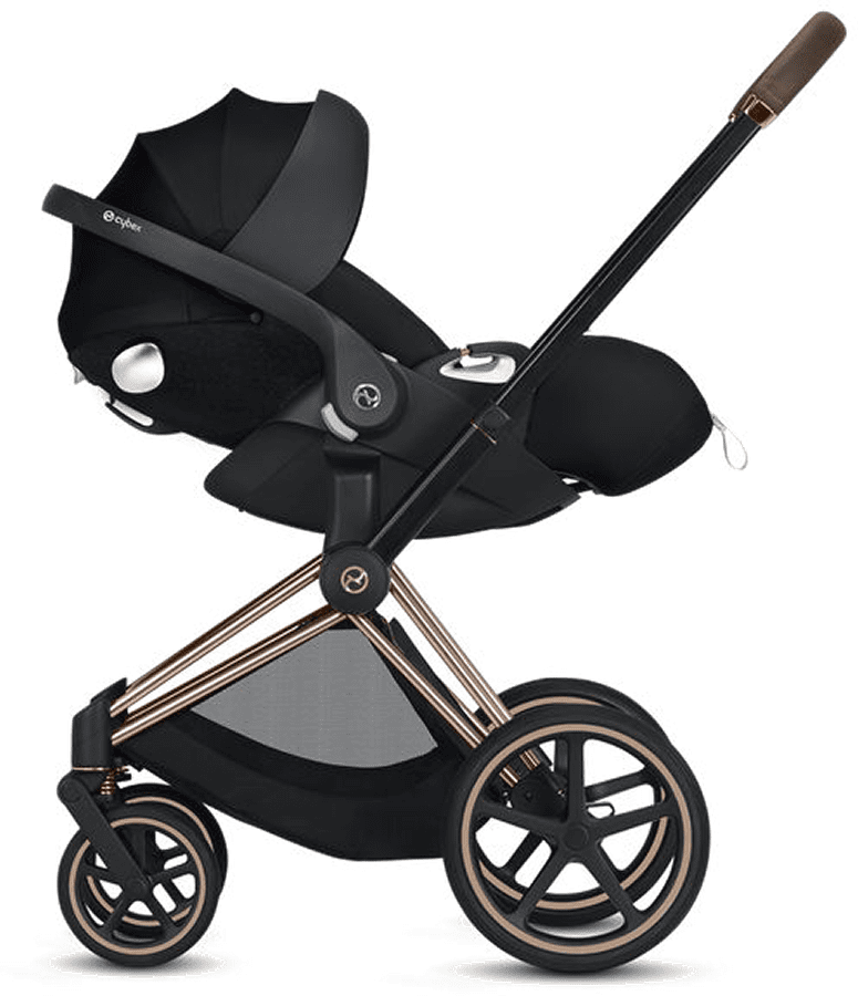 Cybex Priam Complete Stroller - Rose Gold/Karolina Kurkova One Love - 519003263-519003171