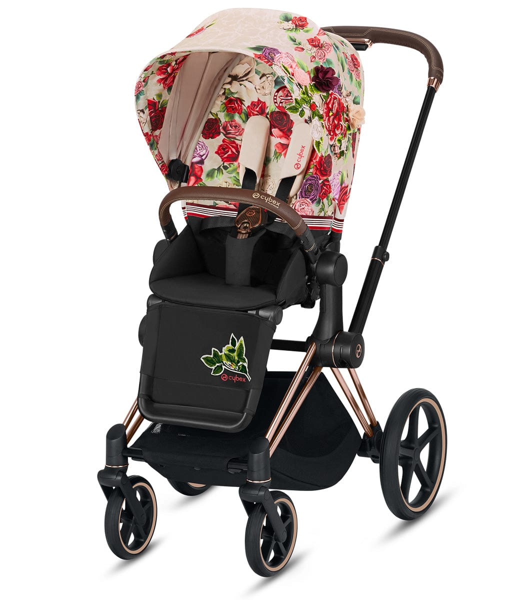 Cybex Priam Complete Stroller - Spring Blossom Light - 519003969-519003263