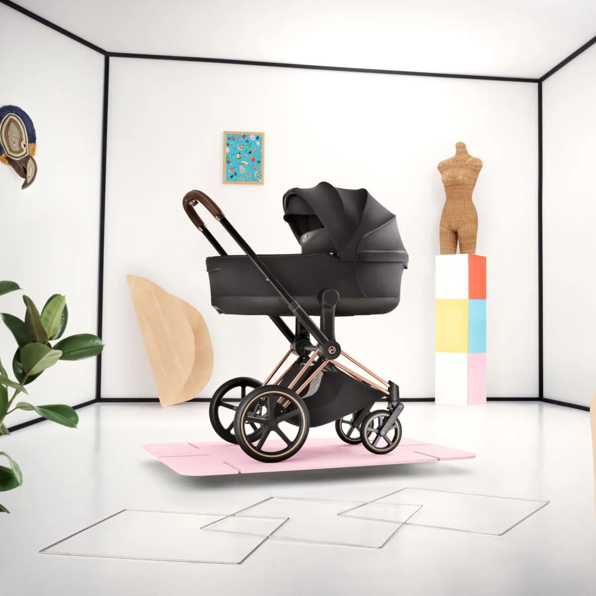 CYBEX PRIAM Fold Lux Carry Cot - Style Collection