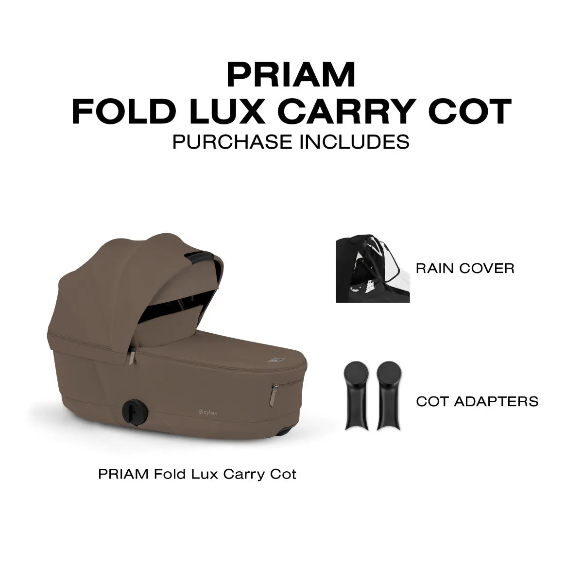 CYBEX PRIAM Fold Lux Carry Cot - Style Collection