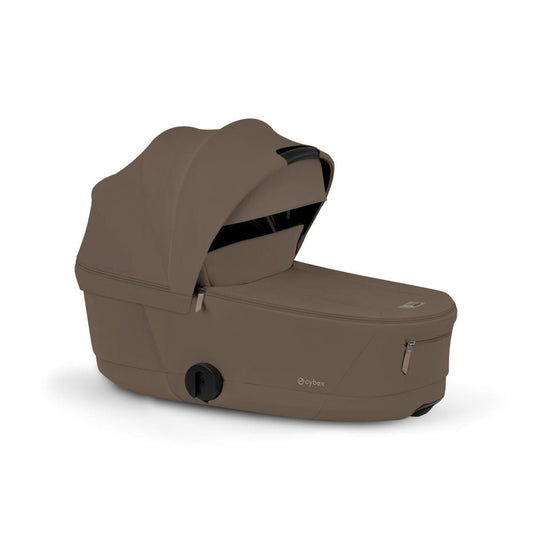 Cybex Priam Fold Lux Carry Cot (2026) - Coconut Brown - 526001483