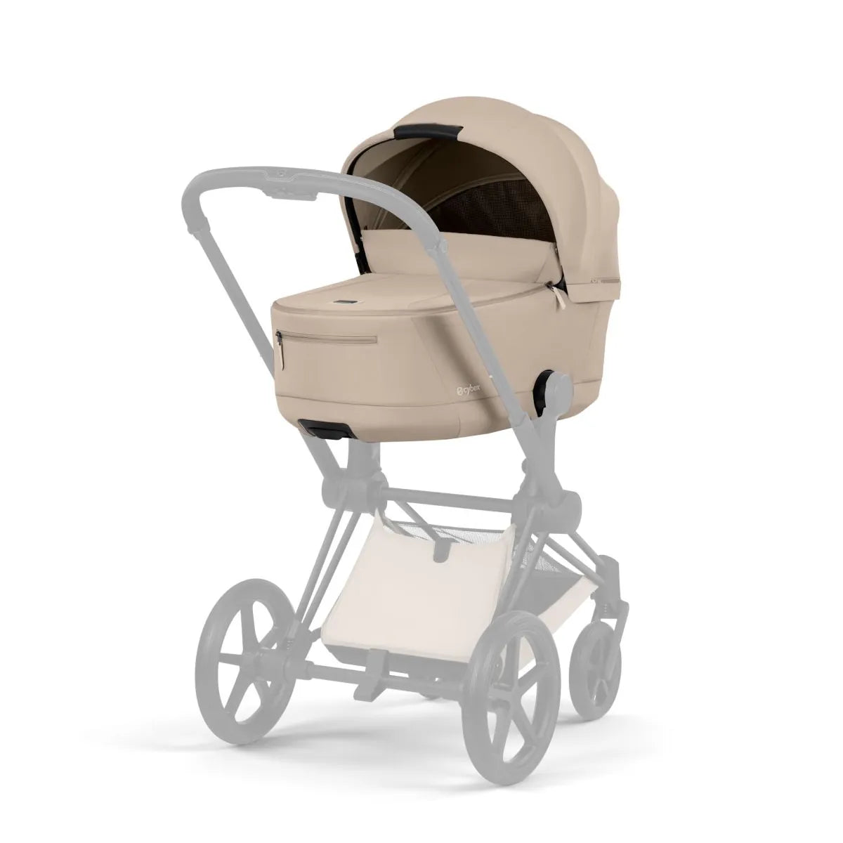 bassinet cybex stroller Priam Comfort Fold Lux Carry Cot Cozy Beige