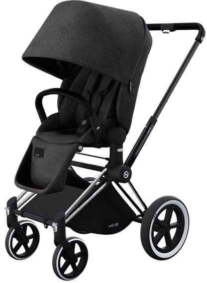 Cybex 2017/2018 Priam Lux All-Terrain Stroller - Black Beauty