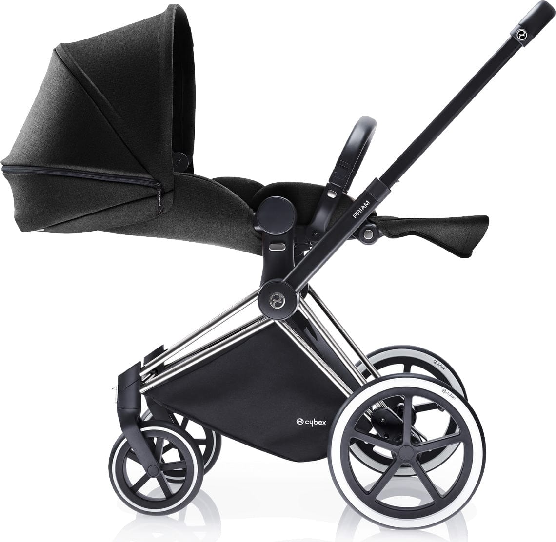 Cybex 2017/2018 Priam Lux All-Terrain Stroller - Black Beauty