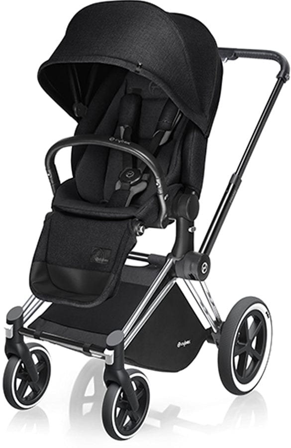 Cybex Priam Lux All-Terrain Stroller - Chrome / Stardust Black - 518002351
