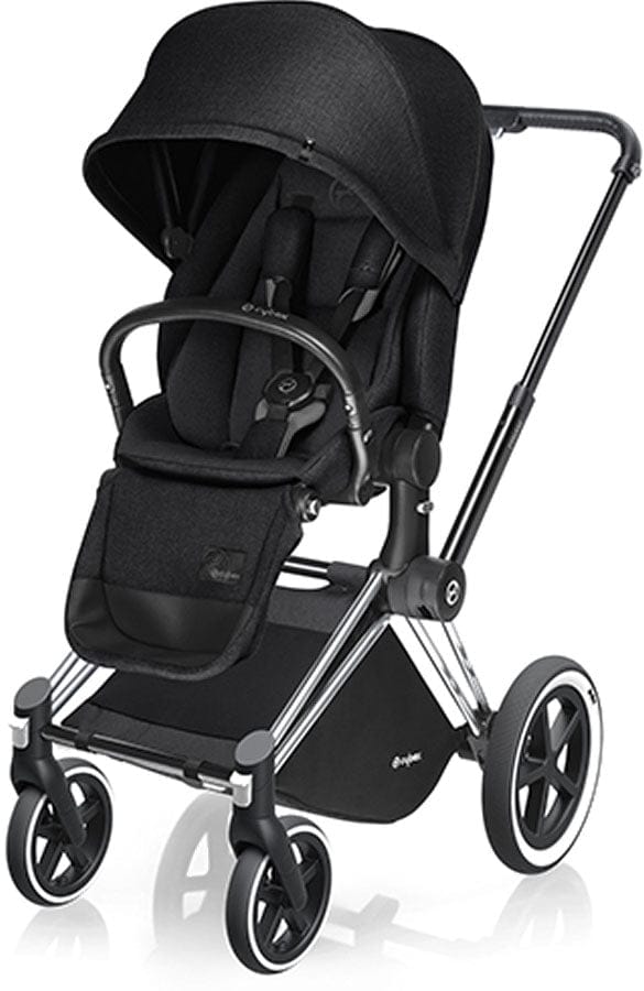 Cybex Priam Lux All-Terrain Stroller - Chrome / Stardust Black - 515215310-517001099