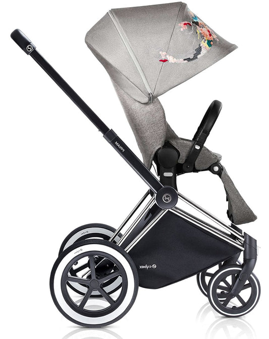 Cybex 2017/2018 Priam Lux All-Terrain Stroller - Koi/Chrome - 5215310-KOI