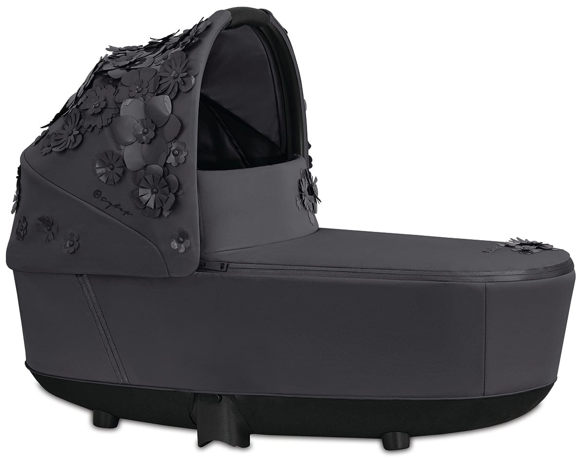 Cybex Priam Lux Carry Cot - Simply Flowers - Dream Grey - 521001353