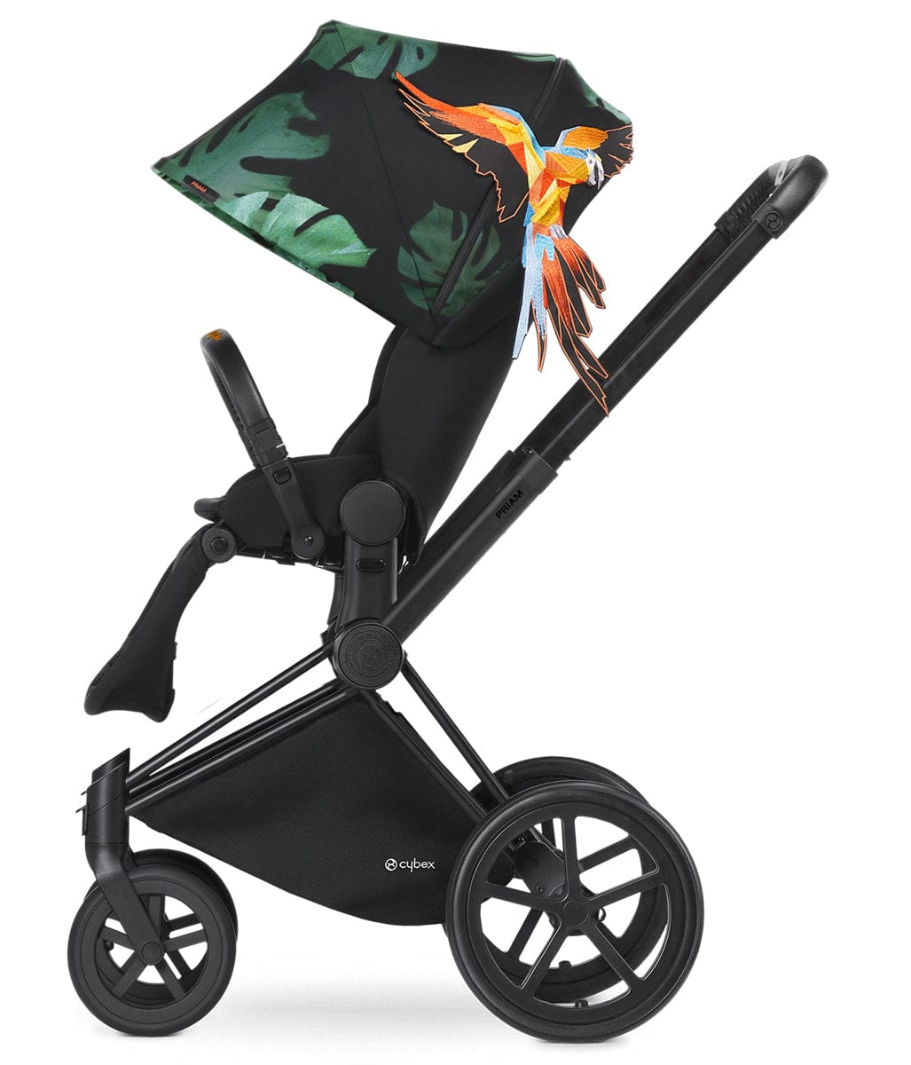 Cybex 2017 / 2018 Priam Lux Trekking Stroller - Birds of Paradise/Black - 517001127-515215347