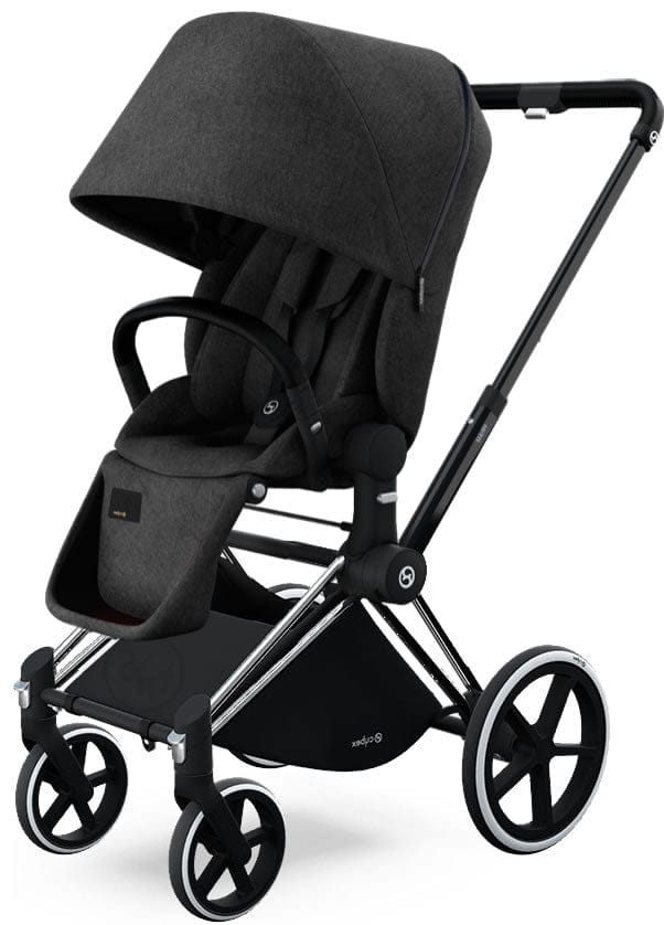 Cybex 2017 / 2018 Priam Lux Trekking Stroller - Black Beauty