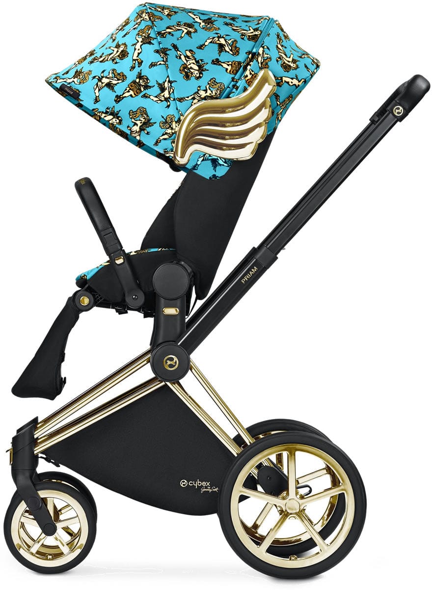 Cybex 2017 / 2018 Priam Lux Trekking Stroller - Cherub Blue - 518001307