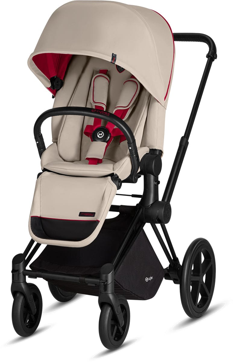 Cybex Priam Lux Trekking Stroller, Ferrari - Silver Grey - 519000047