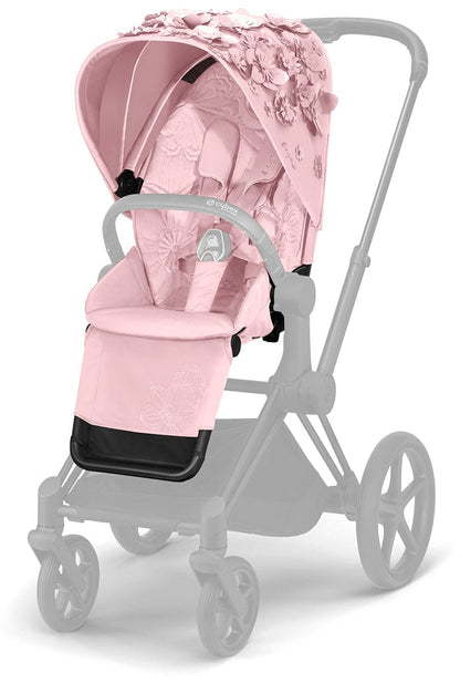 Cybex Priam Seat Pack - Simply Flowers - Pale Blush - 521001321
