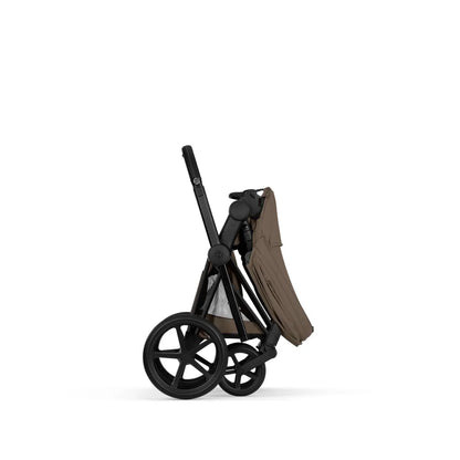 Cybex Priam Stroller (2026) - Matte Black Frame / Coconut Brown Lux Seat - 526001489