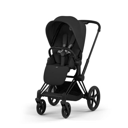 Cybex Priam Stroller (2026) - Matte Black Frame / Sepia Black Lux Seat - 526000019