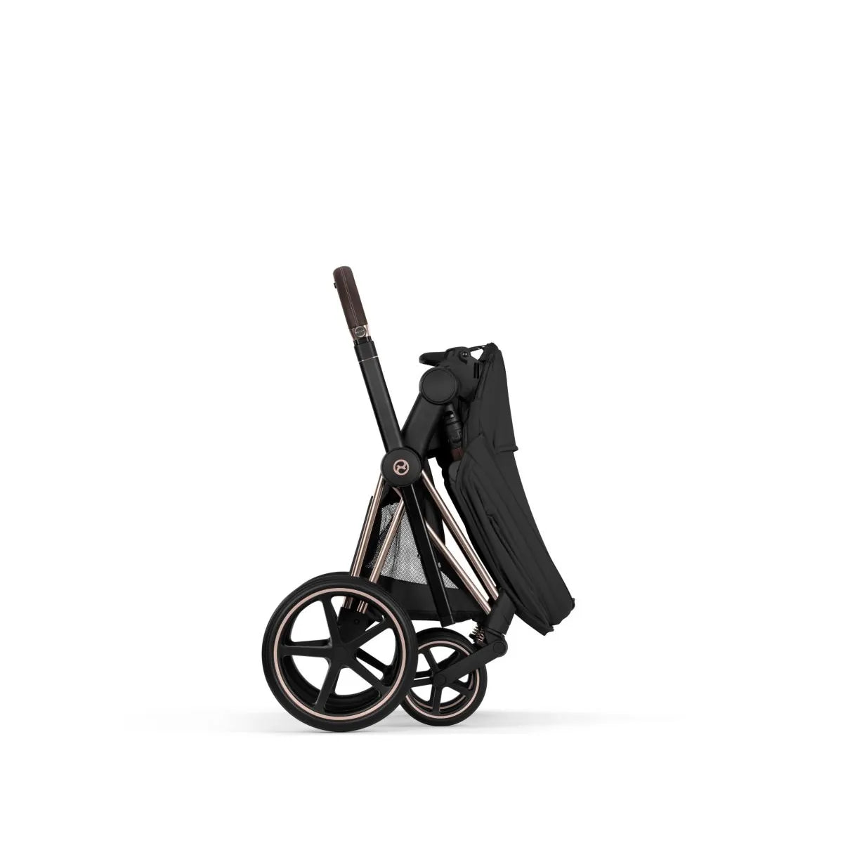 Cybex Priam Stroller (2026) - Rose Gold Frame / Sepia Black Lux Seat - 526000009