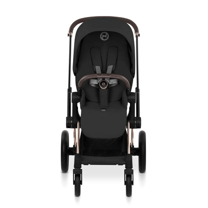 Cybex Priam Stroller (2026) - Rose Gold Frame / Sepia Black Lux Seat - 526000009