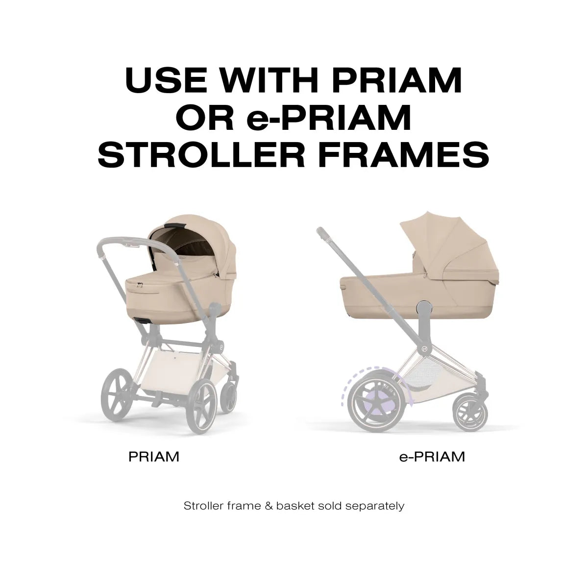 Cybex Priam Style Fold Cot (2026)