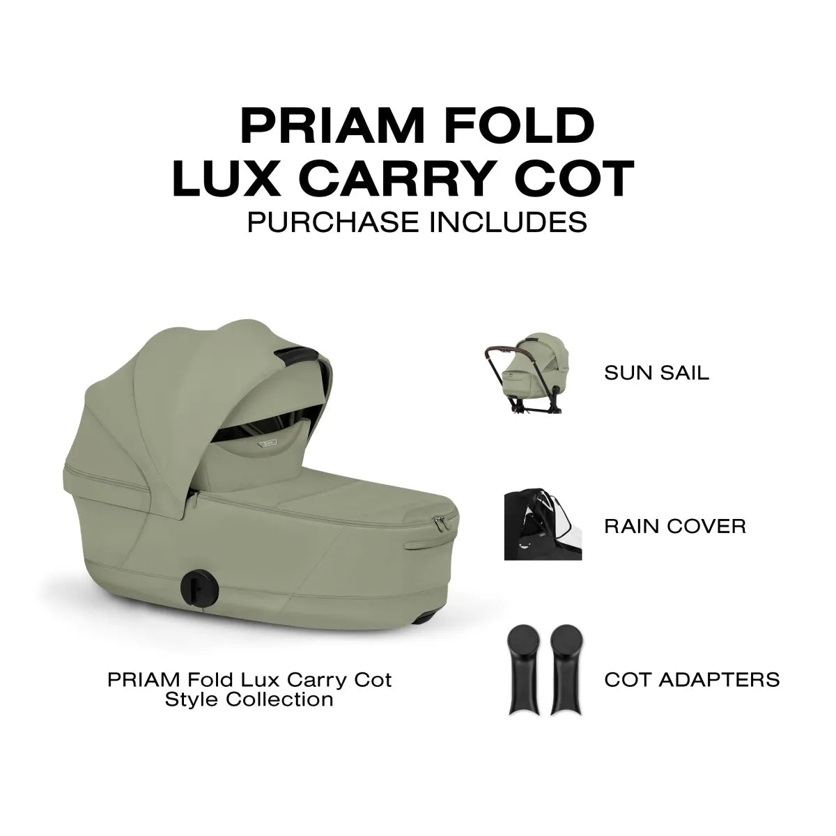 CYBEX PRIAM Fold Lux Carry Cot Style
